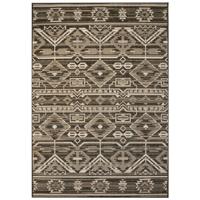 vidaXL Vloerkleed binnen/buiten 80x150 cm sisal look geometrisch - thumbnail