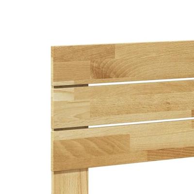 Hoofdbord 180 cm massief hout eiken - thumbnail