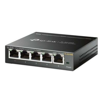 TP-LINK TL-SG105E TL-SG105E Netwerk switch 5 poorten 1 GBit/s TP-LINK TL-SG105E TL-SG105E Netwerk switch 5 poorten 1 GBit/s