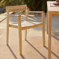 Kave Home Tuinstoel 'Victoire' Teakhout - thumbnail