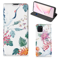Samsung Galaxy Note 10 Lite | Hoesje maken | Bird Flowers - thumbnail