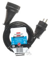 Brennenstuhl 1165010015 Stroom Verlengkabel Zwart 2.00 m H05VV-F 3G 1,5 mm² - thumbnail