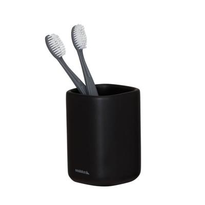 Sealskin Tandenborstelbeker vrijstaand Mind Zwart