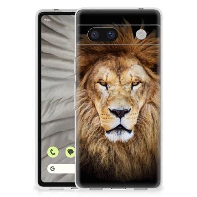 Google Pixel 7A | TPU Hoesje | Leeuw