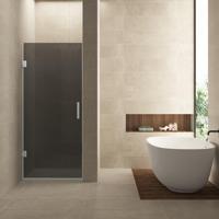 Nisdeur Wiesbaden Less 90x200 cm 8 mm Nano Rookglas Chroom - thumbnail