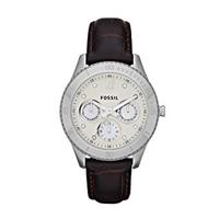 Horlogeband Fossil ES3103 Leder Bruin 18mm - thumbnail