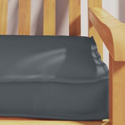 Pallet Kussen Set 2 pcs Antraciet 180 x 40 x 8 cm Oxford Stof