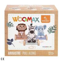 Knuffel Colorbaby Hout - thumbnail