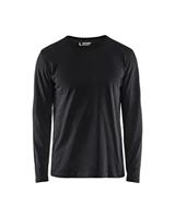Blåkläder T-Shirt lange mouw 35001042 | Zwart | Maat XXL - 7330509802014 - thumbnail