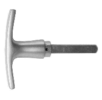 Nemef Buitenkruk 3041/4-82mm M6 | afmeting kruk: 86 x 20 mm - 9304104826 - thumbnail