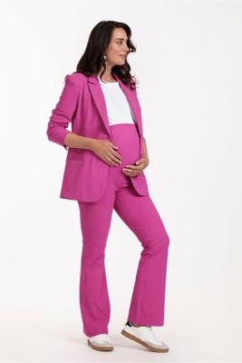 Maternity flair trousers - new fuchsia - 11500