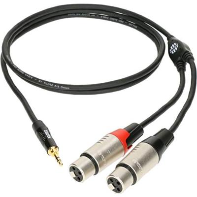 Klotz KY8-180 Gebalanceerde mini jack naar XLR Y-kabel 1.8 meter
