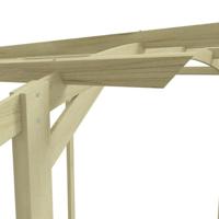 Pergola 180x197x210 cm geïmpregneerd grenenhout - thumbnail
