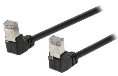 Valueline VLCP85127B30 Cat5e Sf/utp Netwerkkabel Rj45 (8/8) Male - Rj45 (8/8) Male 3.00 M Zwart