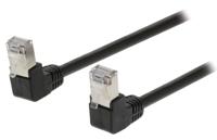 Valueline VLCP85127B30 Cat5e Sf/utp Netwerkkabel Rj45 (8/8) Male - Rj45 (8/8) Male 3.00 M Zwart - thumbnail