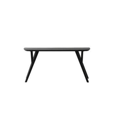 Light & Living Sidetable 'Quenza' Acaciahout, 160cm, kleur Mat Zwart