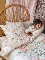 Rotan hoofdeinde Bloem natuurlijk - thumbnail