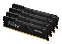 Kingston Technology FURY 128GB 3600MT/s DDR4 CL18 DIMM (Kit van 4) Beast Black - thumbnail