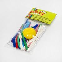Party Stars Ballonpomp met 12 modelleerballonen - thumbnail