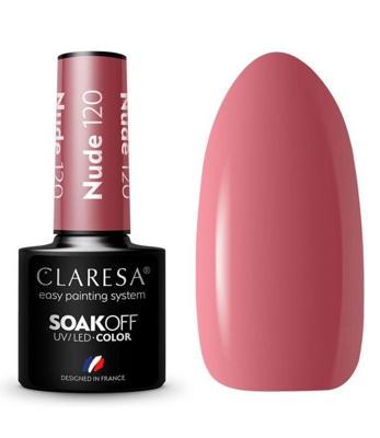 Claresa uv/led gellak 5ml nude 120 Claresa uv/led gellak 5ml nude 120