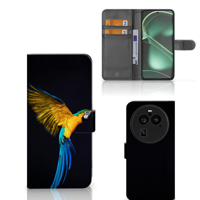 OPPO Find X6 Pro | Telefoonhoesje | Met pasjeshouder | Papegaai - thumbnail