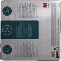 Jumbo goula - houten noppenpuzzel pauw, 9st. - thumbnail