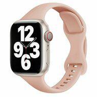 Sportbandje Slim Fit - Lichtroze - Geschikt voor Apple Watch 44mm / 45mm / 46mm / 49mm