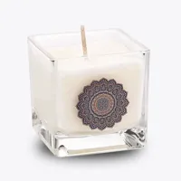 Geurkaars Oudh koolzaadwas 88g 6cm - thumbnail