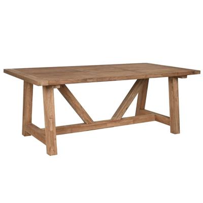 Eettafel Home ESPRIT Natuurlijk Teakhout 200 x 100 x 75 cm
