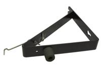 GB deuropvangbeugel haaks epoxy zwart etiket | 1 stuk - 17274954 - thumbnail