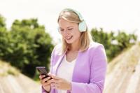 Trust Mobile Tones On-Ear Draadloze Bluetooth Koptelefoon, Wireless Headphones (25 uur Speeltijd, 40mm Drivers, Opvouwbaar, Ingebouwde Microfoon) Turquoise - thumbnail