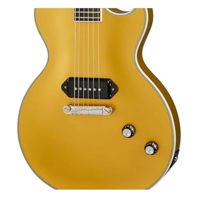 Epiphone Jared James Nichols Gold Glory Les Paul Custom Double Gold Vintage Aged Gloss elektrische gitaar met EpiLite case