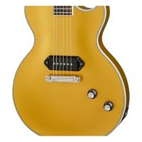 Epiphone Jared James Nichols Gold Glory Les Paul Custom Double Gold Vintage Aged Gloss elektrische gitaar met EpiLite case - thumbnail