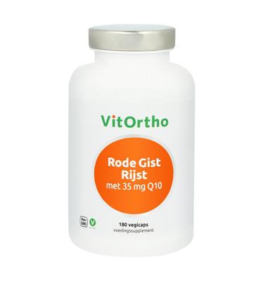 Rode gist rijst 35mg Q10 180 Vegetarische capsules