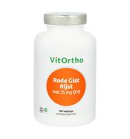 Rode gist rijst 35mg Q10 180 Vegetarische capsules - thumbnail