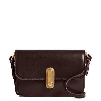 Ted Baker Kkaysa Polished Small Leather Cross Body Bag -Wine