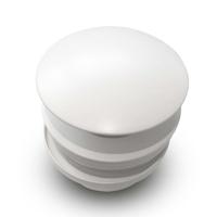 Klikwaste Brauer Afvoerplug Fine Stone Binnenwerk 5/4 Mat Wit Brauer - thumbnail
