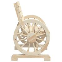 Tuinstoelen 2 st 58x58x78,5 cm massief vurenhout - thumbnail