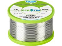 Felder ISO-Core Ultra-Clear Sn100Ni+ Soldeertin, loodvrij Spoel Sn99,25Cu0,7Ni0,05 0.75 mm - thumbnail