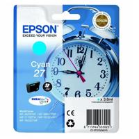 Epson Inktcartridge 27 Origineel Cyaan C 13 T 27024012 - thumbnail