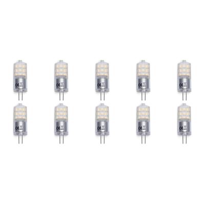 Energiezuinige LED Lampen 10-Pack - G4 Fitting 3W - 6500K Koud Wit