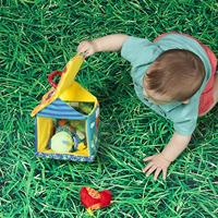 Manhattan Toy speelhuis vogels junior 20 cm polyester 5 delig - thumbnail