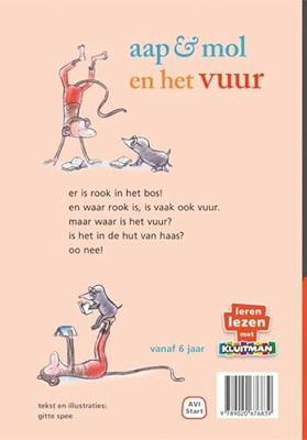 Kluitman aap & mol en het vuur