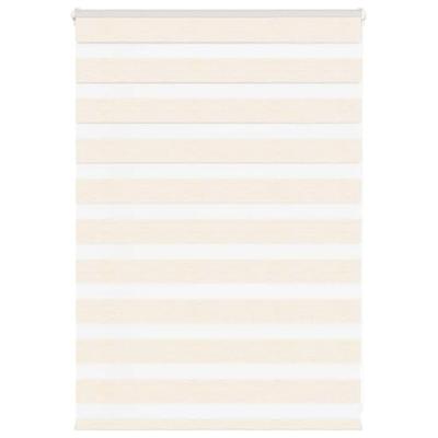 VidaXL Zebra rolgordijn 105x100 cm stofbreedte 100,9 cm marmerbeige