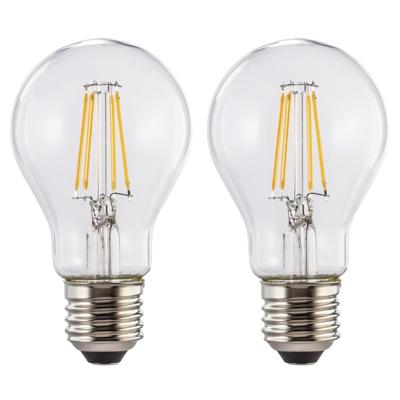 Xavax Led-gloeidraad E27 806lm Verv. 60W Gloeilamp Warm Wit Helder 2 Stuks