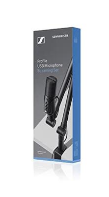 Sennheiser Profile USB-microfoon Statief Zendmethode:USB Schakelaar, Incl. standaard, Incl. kabel USB-C, Audio, stereo (3.5 mm jackplug) USB
