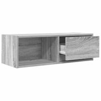 Tv-meubelen 2 st 80x31x25,5 cm bewerkt hout grijs sonoma eiken - thumbnail