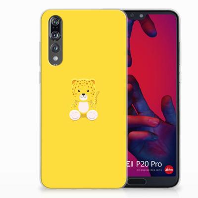 Huawei P20 Pro Telefoonhoesje met Naam Baby Leopard Huawei P20 Pro Telefoonhoesje met Naam Baby Leopard