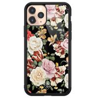 iPhone 11 Pro glazen hardcase - Flowerpower - thumbnail
