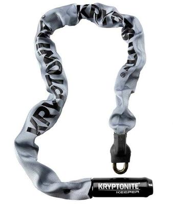 Kryptonite kettingslot Keeper 85 cm staal grijs